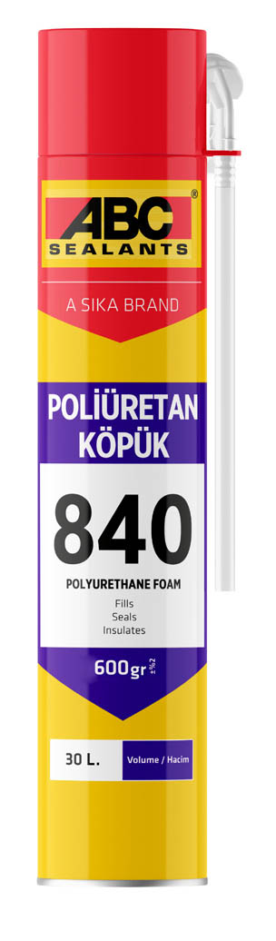 840 ABC straw Polyurethane Foam